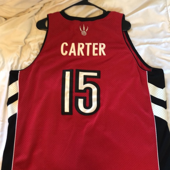 RARE Nike Toronto Raptors Vince Carter Jersey - Red - Picture 3 of 3